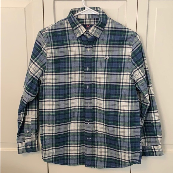Vineyard Vines Flannel Button-Down - Picture 1 of 3